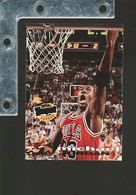 1993-94 TOPPS Stadium Club #181 Michael Jordan FREQUENT FLYER SHARP! NM+ BULLS • $3.99