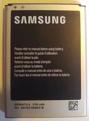 Samsung Battery For Galaxy Note 2 II I317 T889 N7100 EB595675LA  USA Seller • $9.99