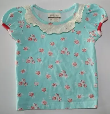 Matilda Jane Baby Girl It's A Wonderful Parade Breezy Tee Size 12 Months EUC • $16.49