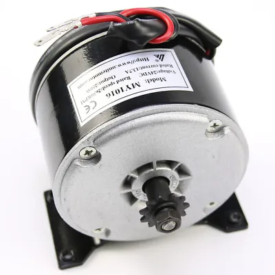 24V 250W Electric Brush Motor + Base 11T For Go-kart Scooter Minibike Razor Quad • $68.89