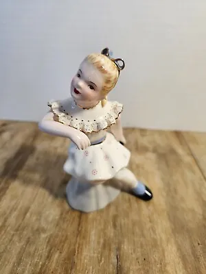 Florence Ceramics Storybook Hour Girl Figurine • $50