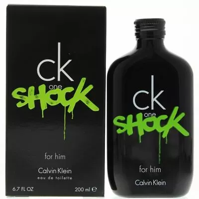 Ck One Shock For Him 200ml Edt Spray For Men By Calvin Klein • $62.99