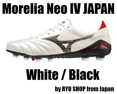 Mizuno MORELIA NEO 4 IV JAPAN White/Black P1GA2330 09 • $216.98