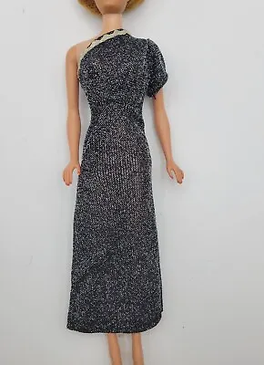 Vintage Barbie Fab-lu Babs Premier Togs Black Silver  Dress Rare NO DOLL • $90