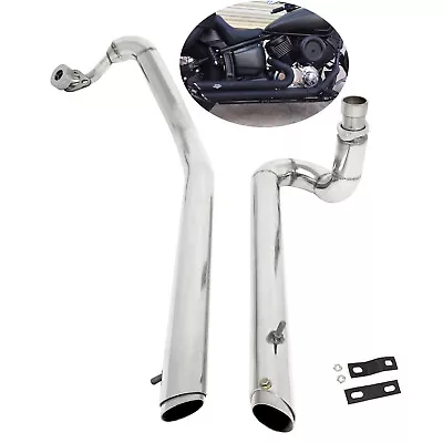 $144 • Buy Exhaust Muffler Pipe Shortshot Staggered For Yamaha V Star XVS1100 Classic Drag