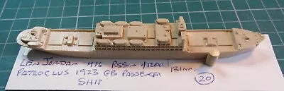 Patroclus 1923 GB Passenger Ship By LJ-M16 Scale 1/1200 1/1250 Ship Model • £9.50