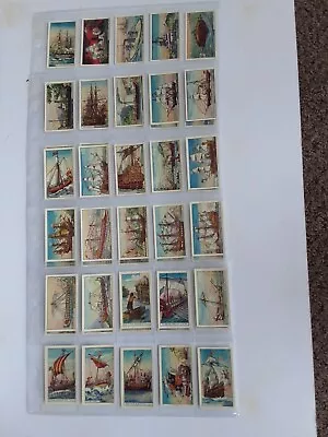 Murray The Story Of Ships Cigarette Cards In Sleeves  • £8