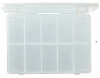 Plastic Storage Box 10 Compartment Fishing Tackle • $76.38