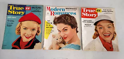 Modern Romances & True Story 1953 Vtg Womens Magazines • $8
