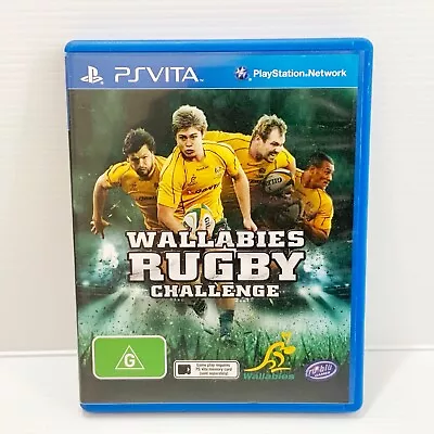 Wallabies Rugby Challenge - PS Vita - Tested & Working - Free Postage • $74.88