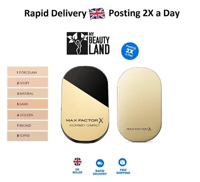 Max Factor Facefinity Compact Foundation **Old Formula**  SPF 20 10g – Choose • £8.49