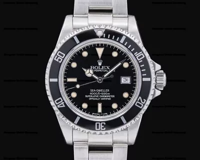 Rolex Vintage 16660 Sea Dweller Circa 1984 NICE PATINA IN EXCELLENT CONDITION • $12500