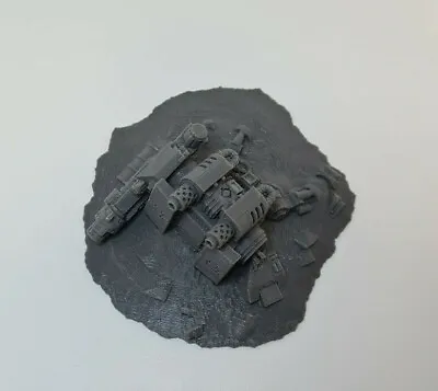 PLA+ 3D Printed Dreadnought Wreck Terrain Scenery 40k Tabletop Miniatures  • £7.50