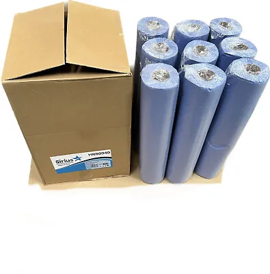 Professional Blue 20  Hygiene Roll Couch Roll Bed Rolls 2PLY X 9 Rolls X 40M • £26.99