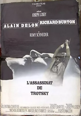 L'ASSASSINAT DE TROTSKY {ALAIN DELON} 24 X33  French Movie Original Poster 70s   • $15