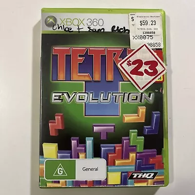 Tetris Evolution - Xbox 360 - Complete In Box - Great Condition - Free Shipping! • $20