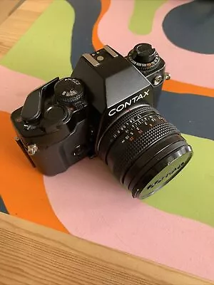 £350 • Buy Contax 159 35mm Film SLR Camera With Carl Zeiss 50mm F1.7 Lens