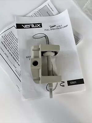 Table Clamp For Verilux  Floor Lamp Os01 Full Spectrum • $8.99