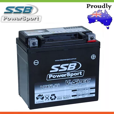 SSB 12V V-Spec High Performance AGM Battery For YAMAHA YW100 BEEWEE '06-08 • $120