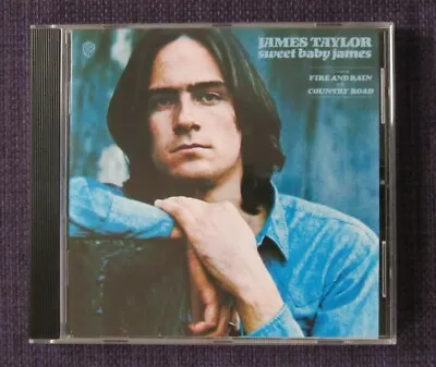 James Taylor CD Album Sweet Baby James With Lyrics Booklet Inc. Fire & Rain • £4