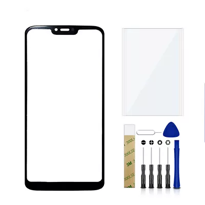 Replacement Front Glass Lens Screen For Motorola Moto G7 Power XT1955+Toolkit • $10.44