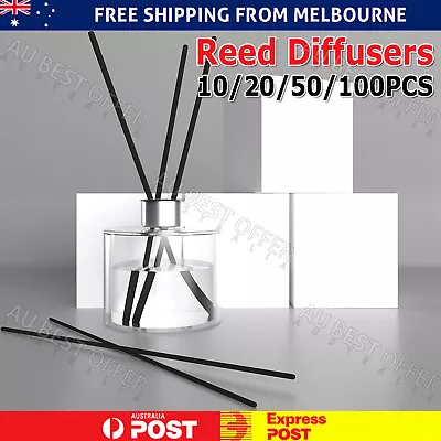 10-100x Premium Quality Reed Diffuser Reeds Rattan Stick Bulk Pack 3x200mm AU • $2.95