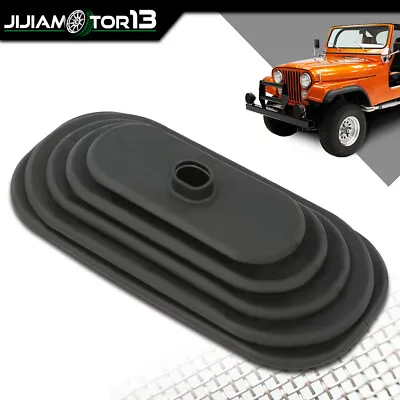 Fit For JEEP CJ5 CJ7 DANA 20 TRANSFER CASE SHIFT BOOT 5353263 BLACK RUBBER • $11.32