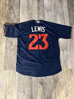 Men’s Minnesota Twins #23 Royce Lewis Stitched Navy Jersey - Size XL • $74
