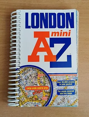 London Mini Street Atlas By Geographers' A-Z Map Paperback 2007 • £5
