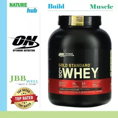 Optimum Nutrition Gold Standard 100% Whey Double Rich Chocolate 5 Lb Exp.08/24 • $104.99