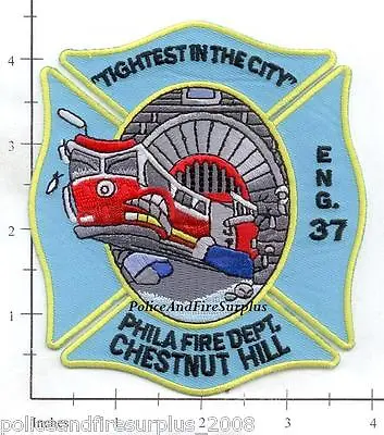 $3.85 • Buy Pennsylvania - Philadelphia Engine 37 PA Fire Dept Patch  Chestnut Hill