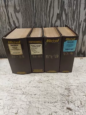 4 Mitchell Service Manuals Domestic 1986-91 Electrical Engines Chassis Ford GM • $100