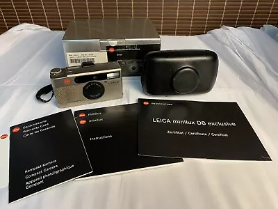 [MINT / BOX] Leica Minilux DB Exclusive 18069 Point&Shoot Film Camera • $1198