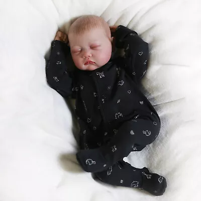 Realistic Reborn Dolls Baby Boy/Girl Doll Vinyl Silicone Newborn Birthday Gift • $38.45