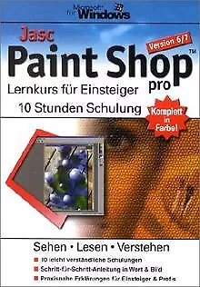Jasc Paint Shop Pro 6/7 - Lernkurs Für Einsteige... | Book | Condition Very Good • £7.31