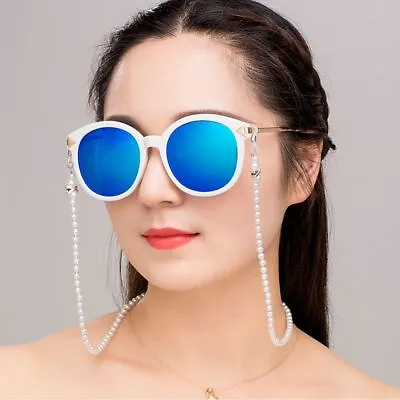 Glasses Accessories Reading Glasses Chain Pearl Glasses Straps  Women Men • £4.20