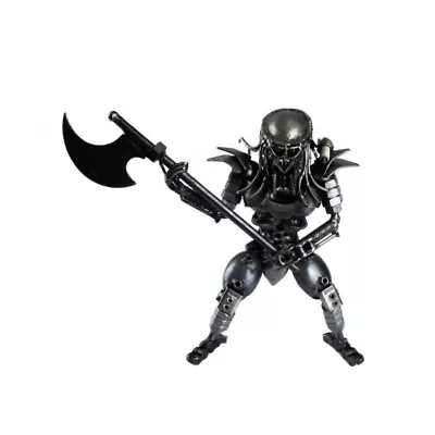 Scrap Metal Art Steel Predator With Axe Figurine Sculpture Ornament • £81.95