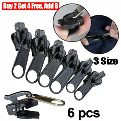 £2.82 • Buy Fix A Zipper Universal Repair Replacement Kit Tool 3 Sizes Instant Zip Slider