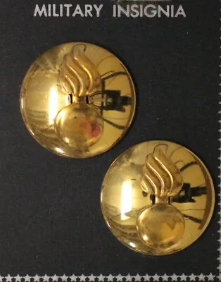 Army Enlisted Collar Pin: Ordnance - Domed Pair On Card • $7.95