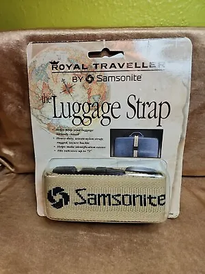 Royal Traveller By Samsonite The Luggage Strap Vintage 1991 NIB • $19.99