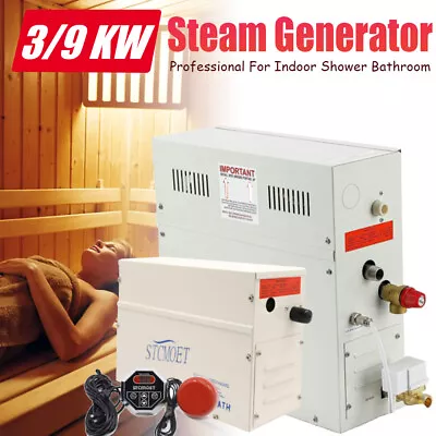 Electric Sauna Steam Generator For Steam Bath Sauna Room 3kw 9kw Bath Generator • $229.76