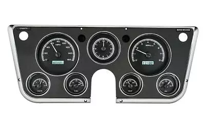 Dakota Digital 67-72 Chevy C10 Truck VHX Analog Gauge Black White VHX-67C-PA-K-W • $975