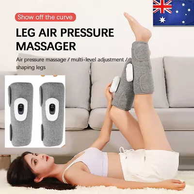 Leg Massager Machine Heating Air Compression Circulation Relaxation Foot Calf • $42.09