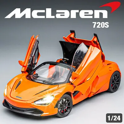 1:24 Mclaren 720S Alloy Sports Car Children's Toys Simulation Car • $59.39