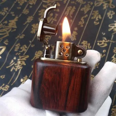 Zorro Vintage Cigarette Lighter Rosewood Retro-USA Seller-Ships Same Day • $22.99