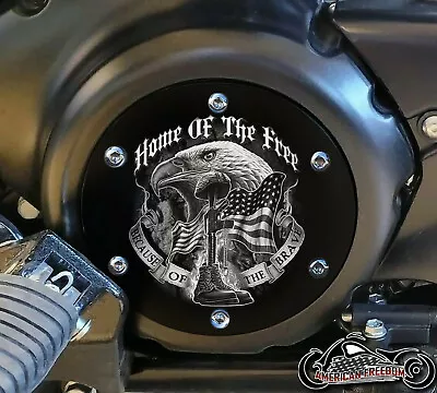 Suzuki Boulevard M109R Custom Aluminum Derby Clutch Cover Fits 2006-up MILITARY • $134.99