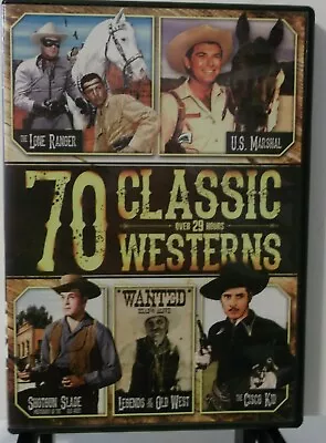 70 Classic Westerns (DVD 2014 4-Disc Set) Good • $5.99