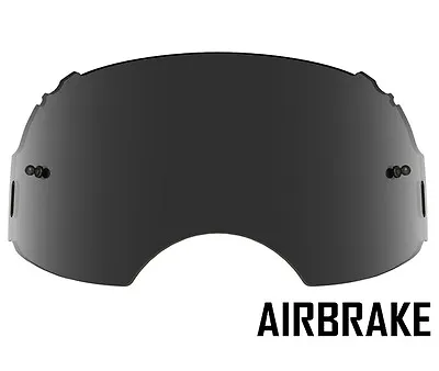  GOGGLE-SHOP REPLACEMENT SMOKE LENS To Fit OAKLEY AIRBRAKE MOTOCROSS GOGGLES • $18.59