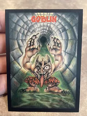 Goblin Trading Card Monster In My Pocket 1991 Vintage • $1.79