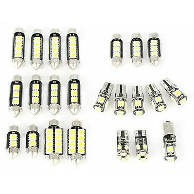 23X LED T10 5050 Car Light Bulb Interior Dome Trunk License Plate Map Lamps Kit  • $18.80